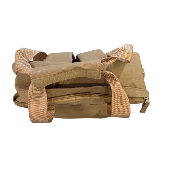 Paxman Tan Insulated Backpack With Padded Straps & Outer Pocket - Picture 3 of 8